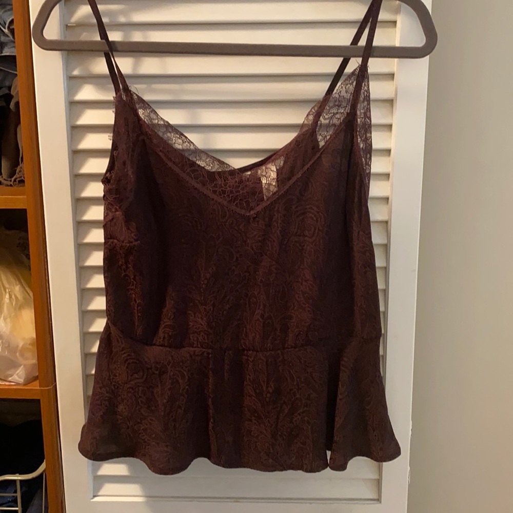 H&M silk top